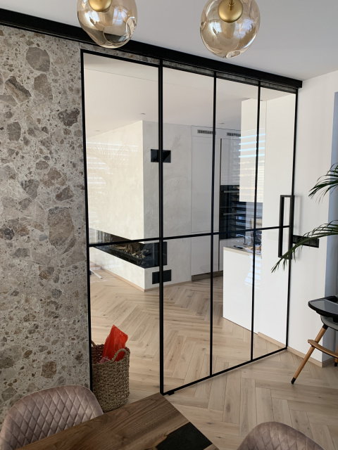 Sklenené dvere a steny